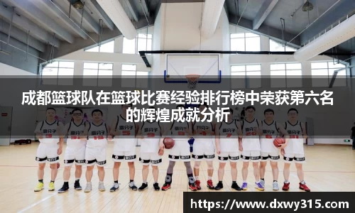 成都篮球队在篮球比赛经验排行榜中荣获第六名的辉煌成就分析